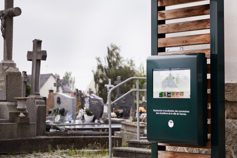 Orienter dans les cimetières