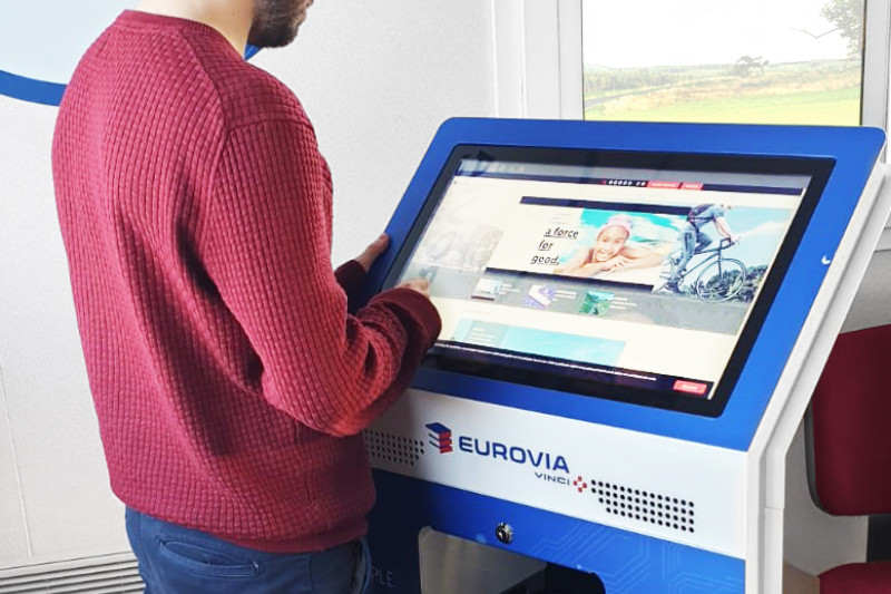 Borne dédiée aux salariés