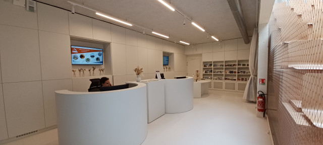 Dispositif numérique à l'office de tourisme de Pont Aven