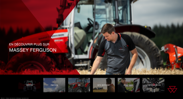 Présentation de la gamme de tracteurs Massey Ferguson chez AGCO