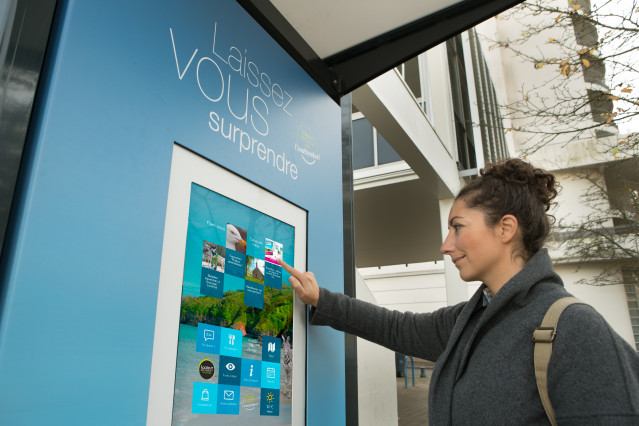 Application touristique tactile