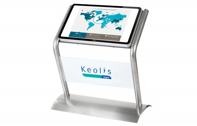 Table tactile Eole pour Kéolis Angers