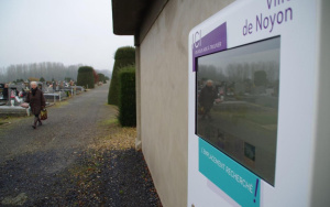 Application cimetière à Noyon