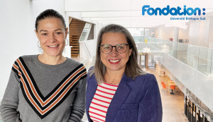 Azimut est mécène de la fondation UBS de l'Université de Bretagne Sud, Candice Crépeau et Véronique Bosc-Burel