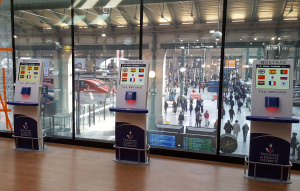 Bornes de détaxe Pablo en Gare du nord