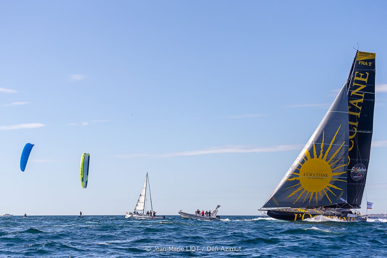 Défi Azimut 2020, Runs de vitesse, remportés par l'IMOCA L'Occitane