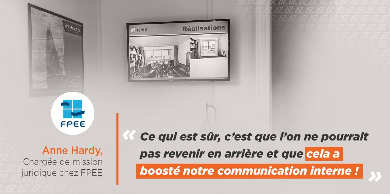 Affichage dynamique chez FPEE