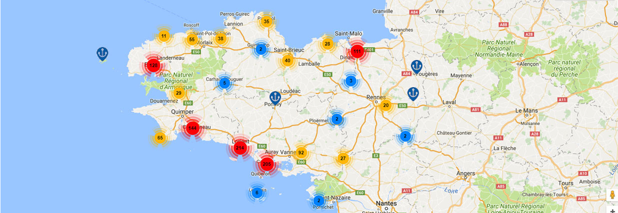 Carte des compétences régionales Craft
