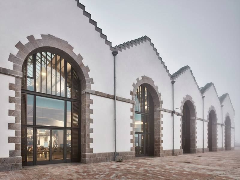 Façade des Ateliers des Capucins à Brest