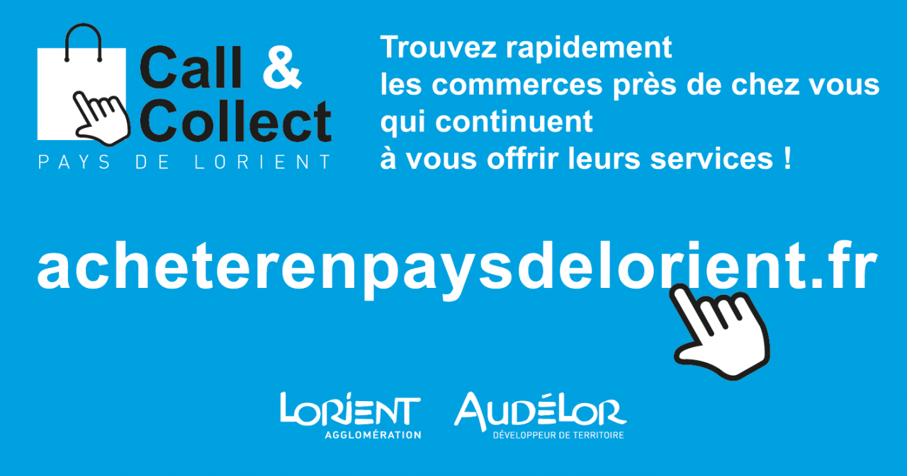 Opération Call and collect en Pays de Lorient