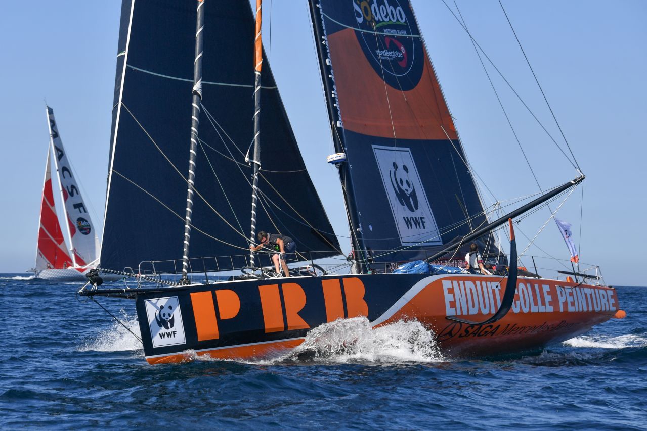 Défi Azimut 2020 : Victoire de l'IMOCA PRB de Kévin Escoffier