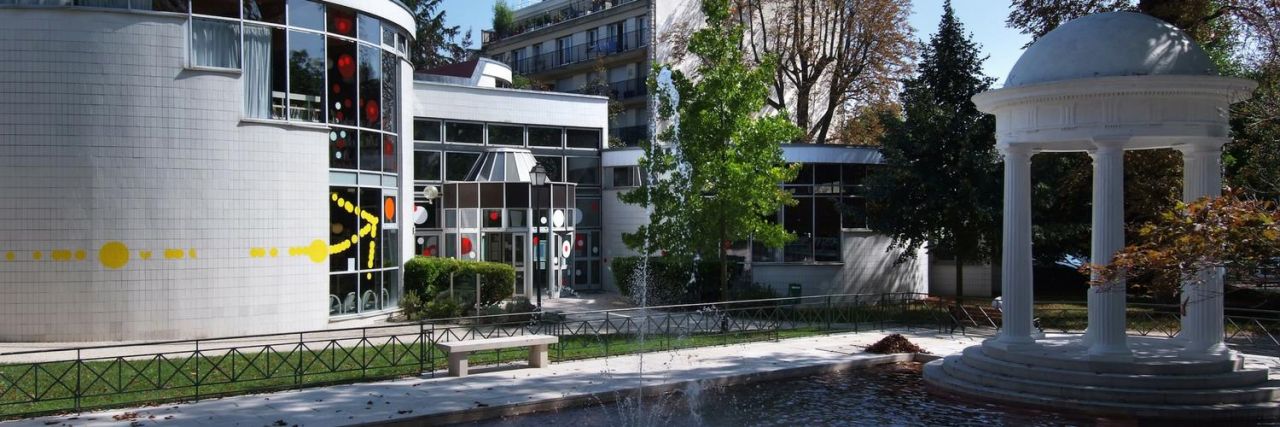 Médiathèque de Saint Cloud extérieur