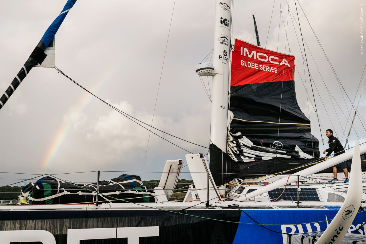 Azimut a conçu un outil logiciel facilitant la gestion des voiles pour les bateaux de la classe IMOCA à l'approche du Vendée Globe