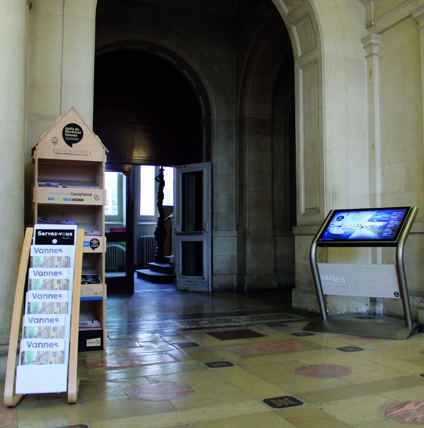 Table tactile mairie de Vannes
